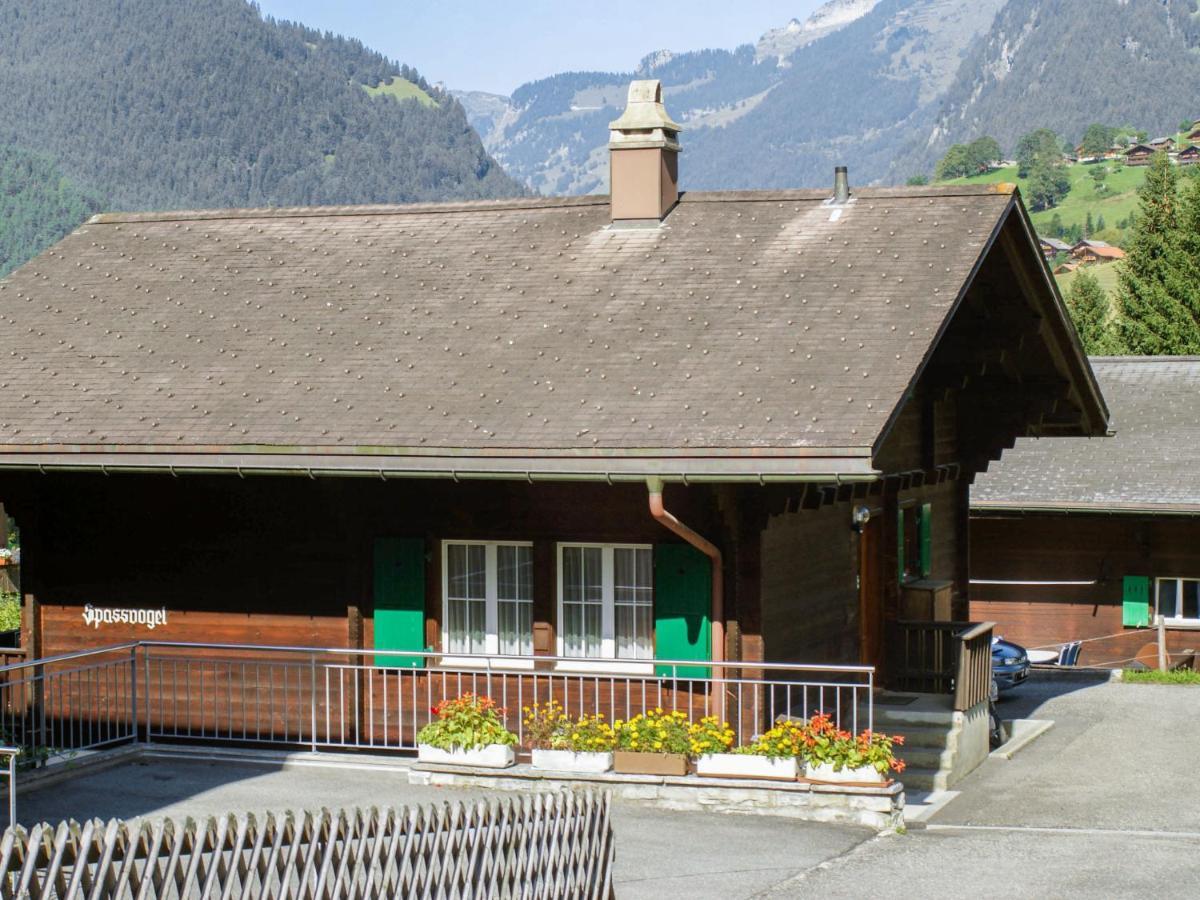 Apartment Chalet Spassvogel By Interhome Гринделвалд Екстериор снимка